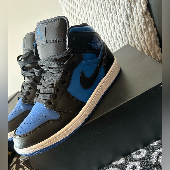 Air jordan 1 mid blue - Picture 2 of 8